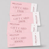 GIFT CARD BY HELLY LUV BEAUTY