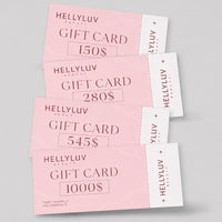 GIFT CARD BY HELLY LUV BEAUTY